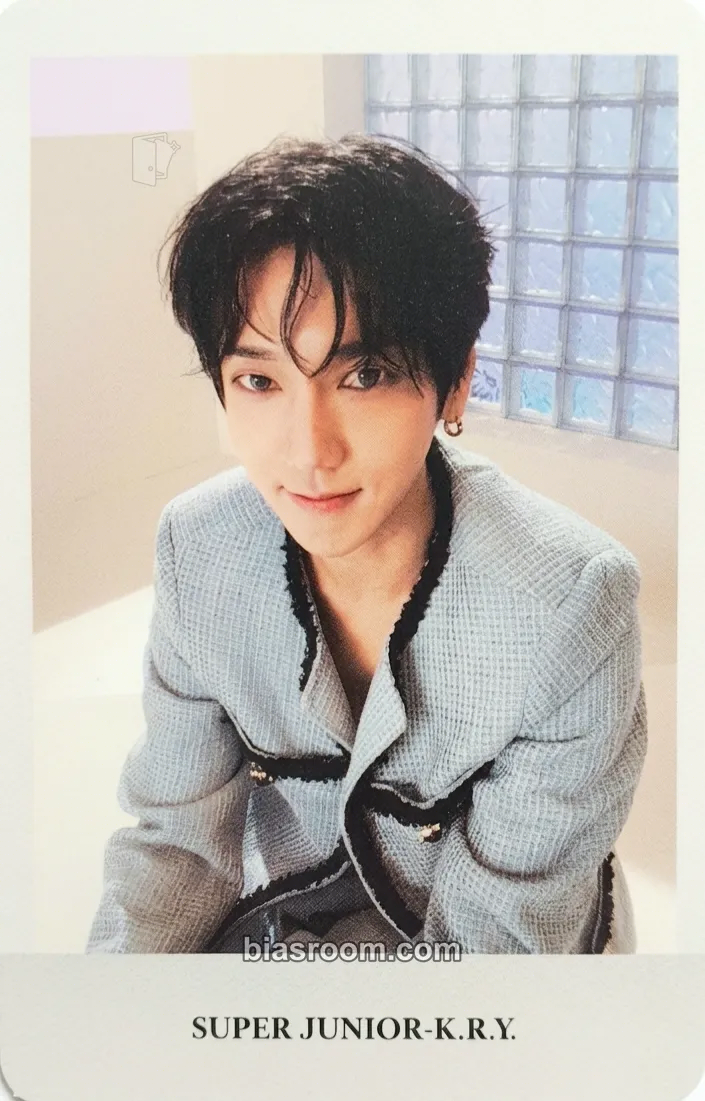 Yesung When We Were Us (K.R.Y. Unit) Photocard - SUPER JUNIOR - SUPER JUNIOR K-pop photocard