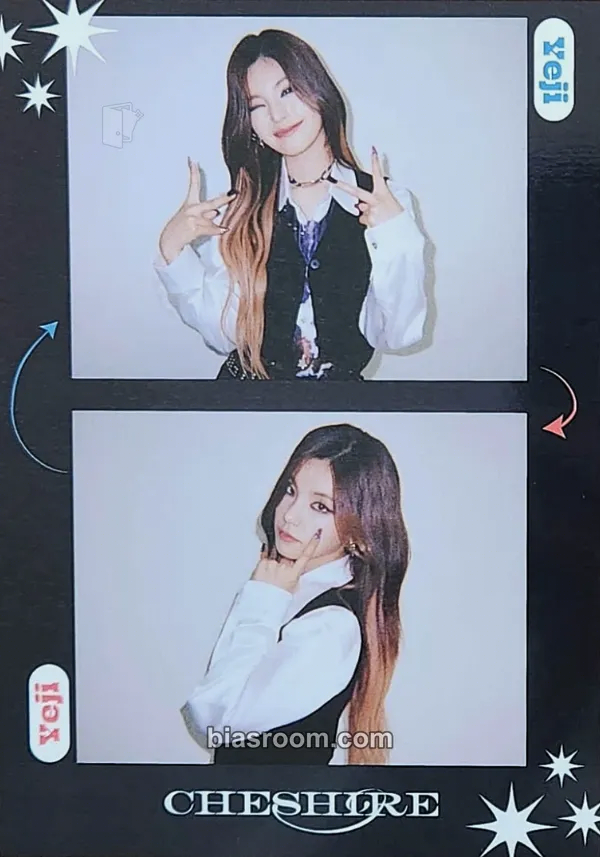 Yeji Cheshire Photocard - ITZY - ITZY K-pop photocard