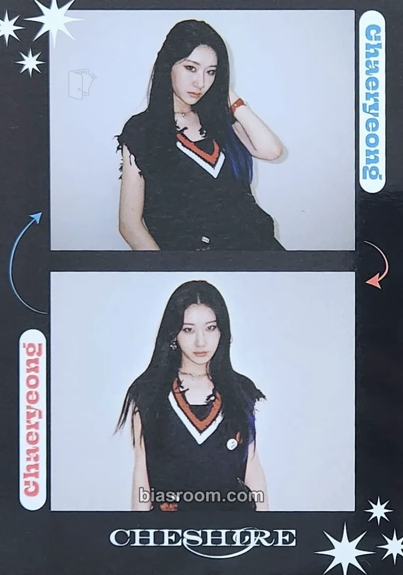 Chaeryeong Cheshire Photocard - ITZY - ITZY K-pop photocard
