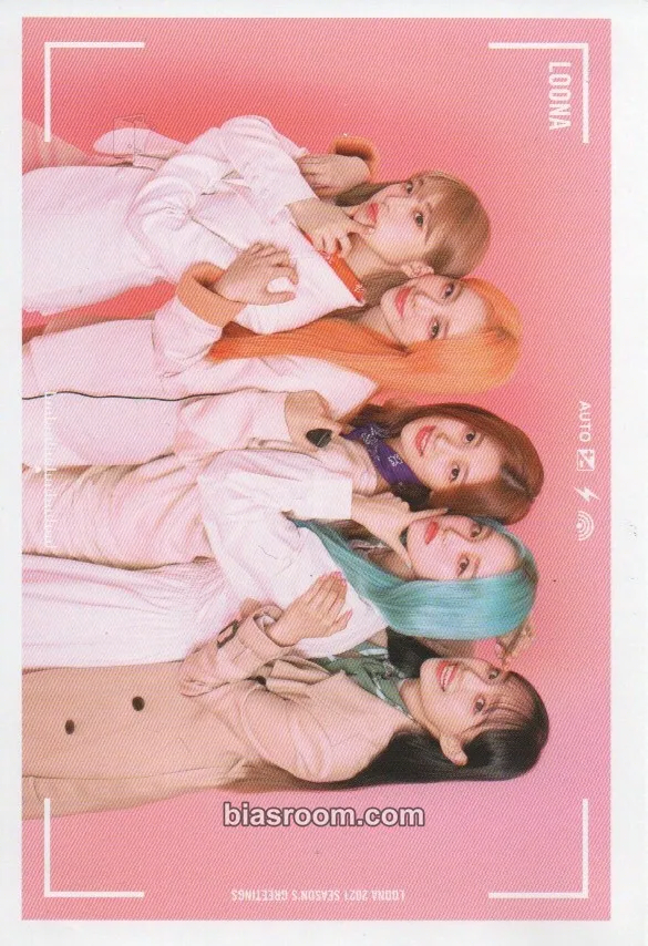 2021 Season's Greetings Photocard - LOONA - LOONA K-pop photocard