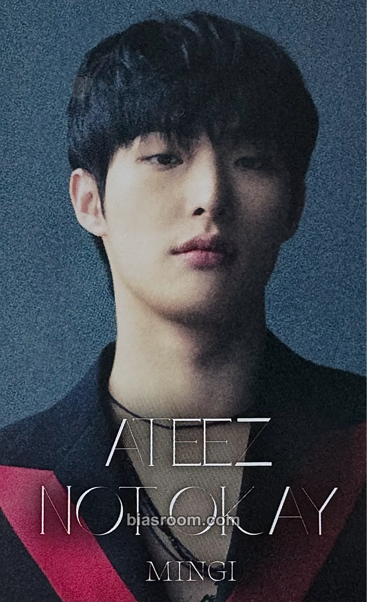 Mingi NOT OKAY Photocard - ATEEZ - ATEEZ K-pop photocard