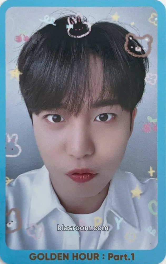 Jongho GOLDEN HOUR : Part.1 Photocard - ATEEZ - ATEEZ K-pop photocard