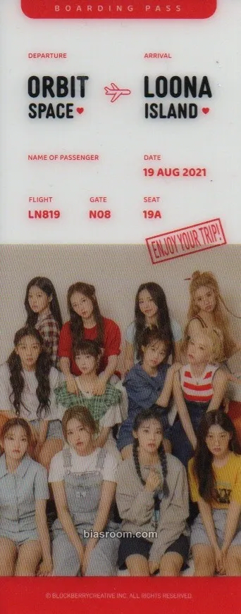 2021 Summer Package: LOONA Island Photocard - LOONA - LOONA K-pop photocard
