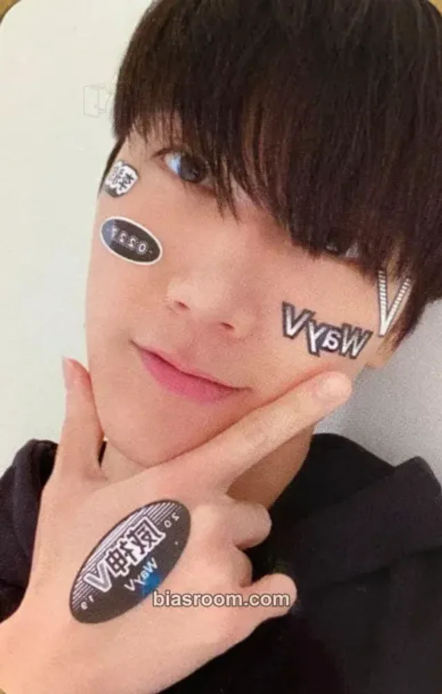 WayV - Ten - WayV Official Goods Other merch photocard tattoo sticker