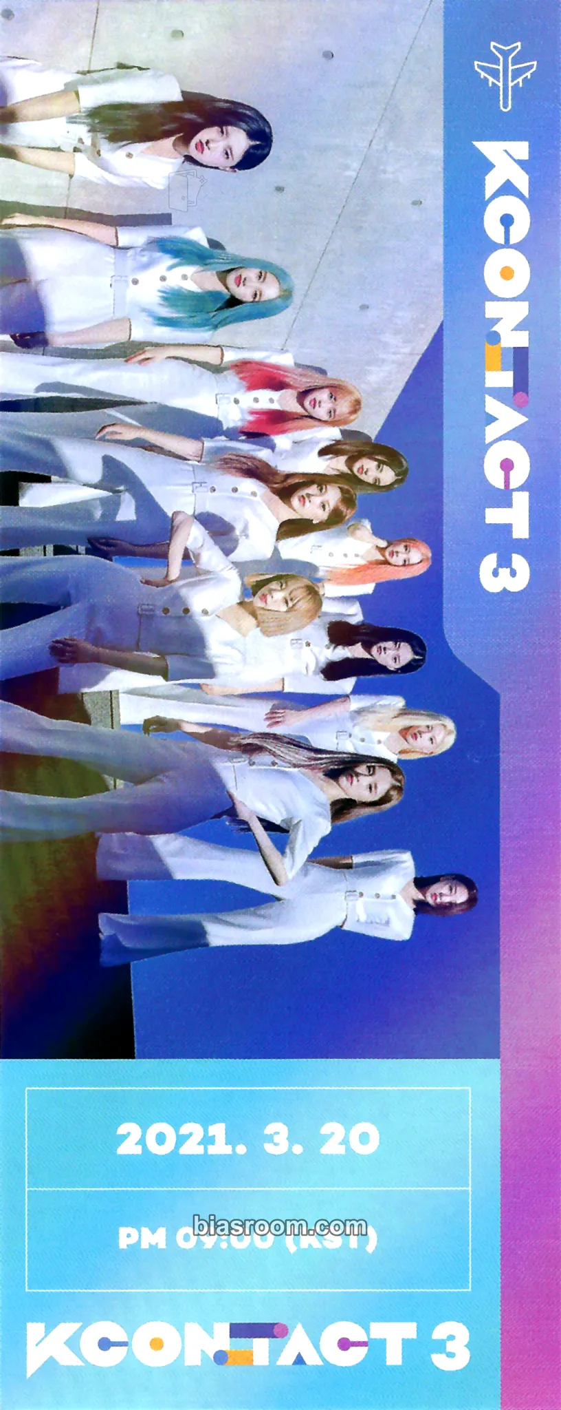 KCON:TACT 3 Photocard - LOONA - LOONA K-pop photocard