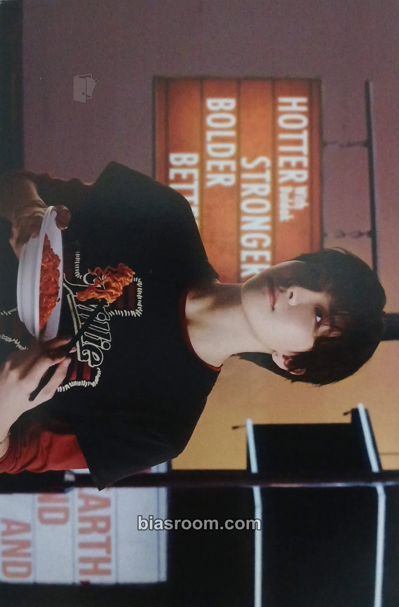 Woonhak Samyang x BOYNEXTDOOR "Hotter Than My EX" Global Campaign Photocard - BOYNEXTDOOR - BOYNEXTDOOR K-pop photocard