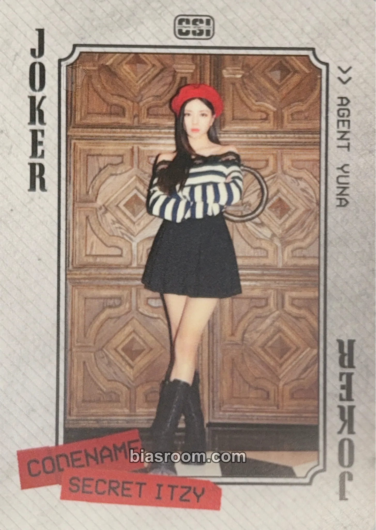 Yuna Codename : Secret ITZY Photocard - ITZY - ITZY K-pop photocard