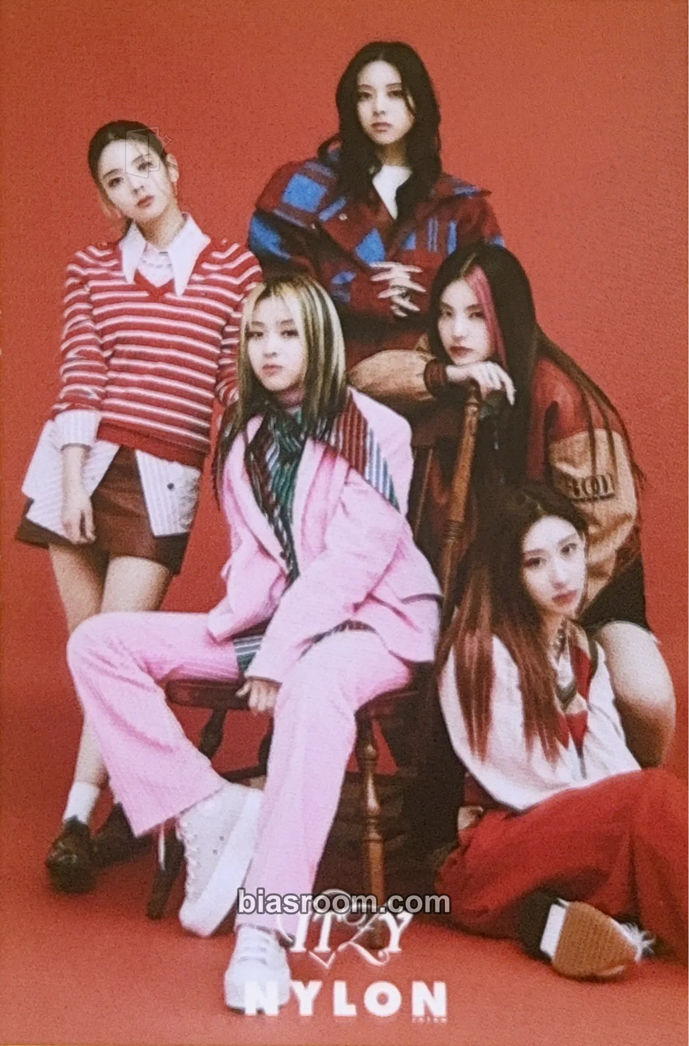 ITZY X Nylon Japan February 2022 Photocard - ITZY - ITZY K-pop photocard