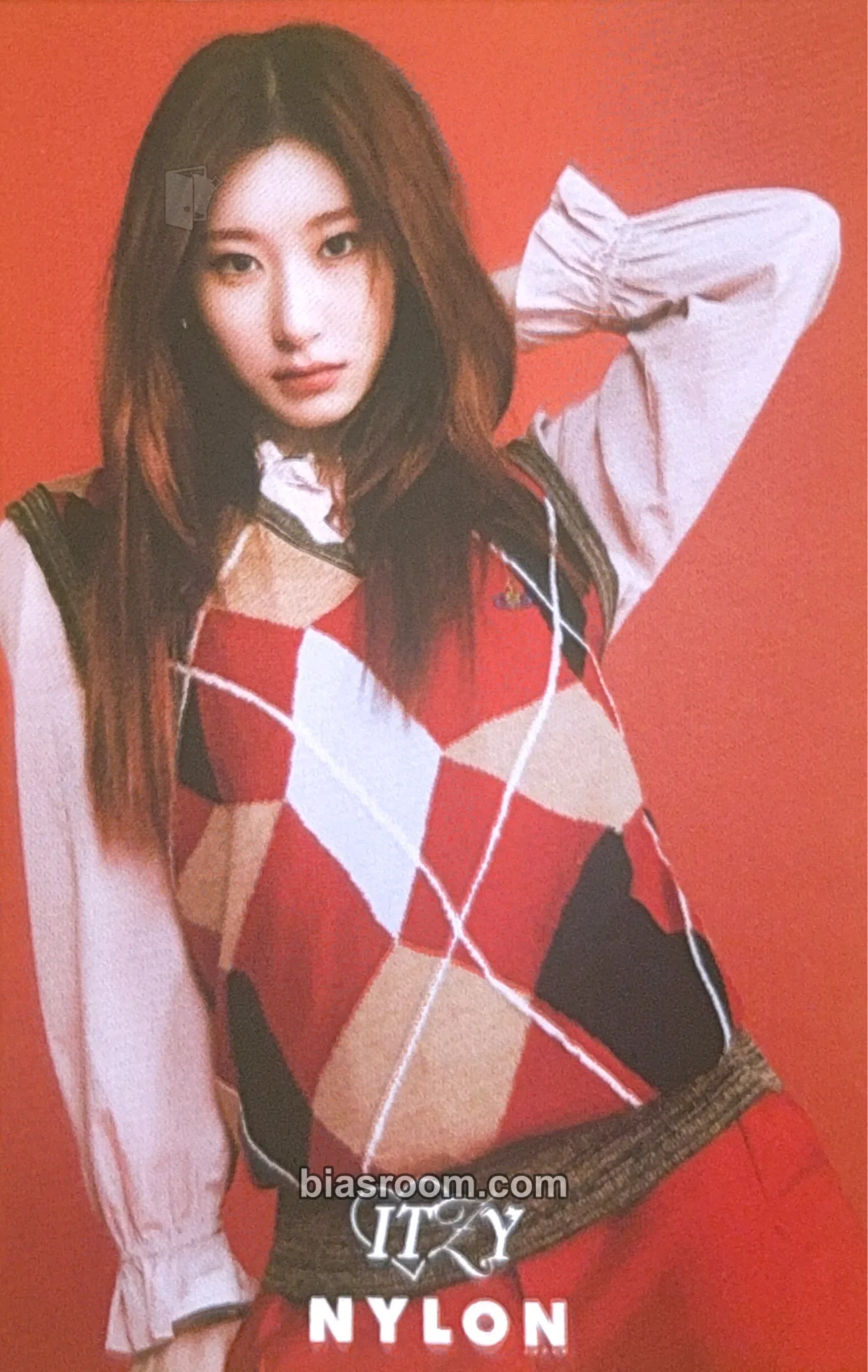 Chaeryeong ITZY X Nylon Japan February 2022 Photocard - ITZY - ITZY K-pop photocard