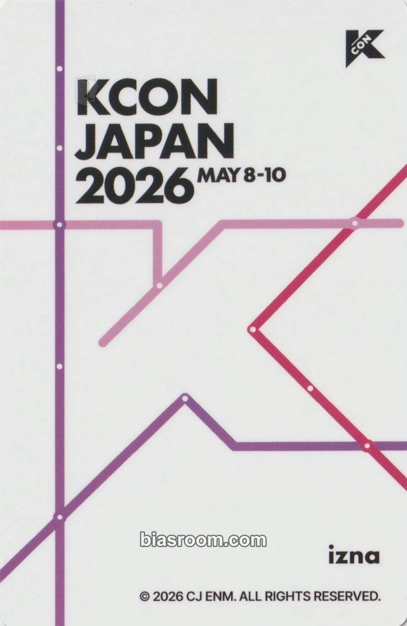 izna ココ KCON JAPAN 2026 購入特典 Koko KCON 2026 Photocard - izna | Bias Room