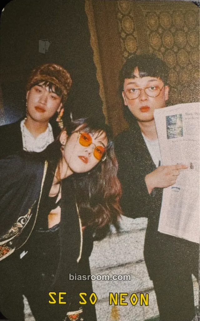 SE SO NEON - Soyoon & Moon Fancy & Kangto - The Wave Album album photocard unit