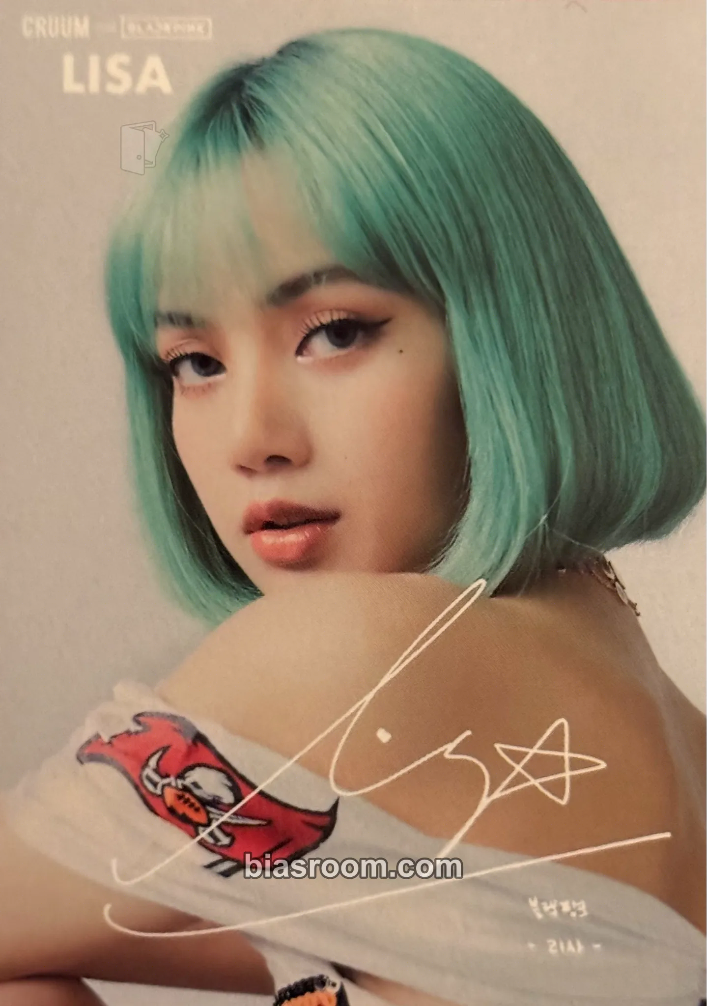 Lisa Blackpink x Cruum Photocard - BLACKPINK - BLACKPINK K-pop photocard