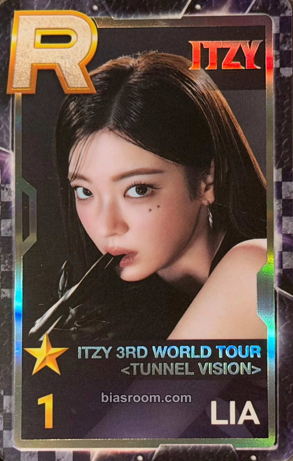 Lia ITZY 3rd World Tour 'Tunnel Vision' Photocard - ITZY - ITZY K-pop photocard