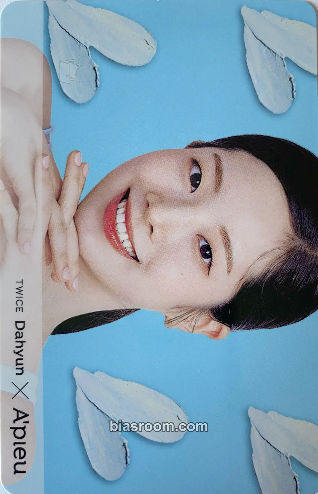 Dahyun SANA & DAHYUN x A'pieu Photocard - TWICE - TWICE K-pop photocard