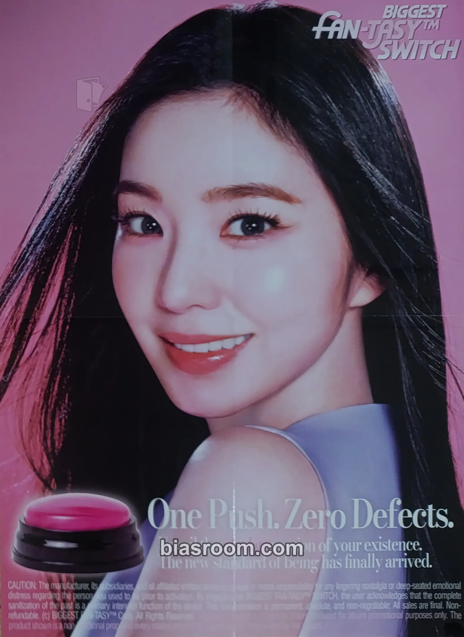Irene Biggest Fan Photocard - Red Velvet - Red Velvet K-pop photocard