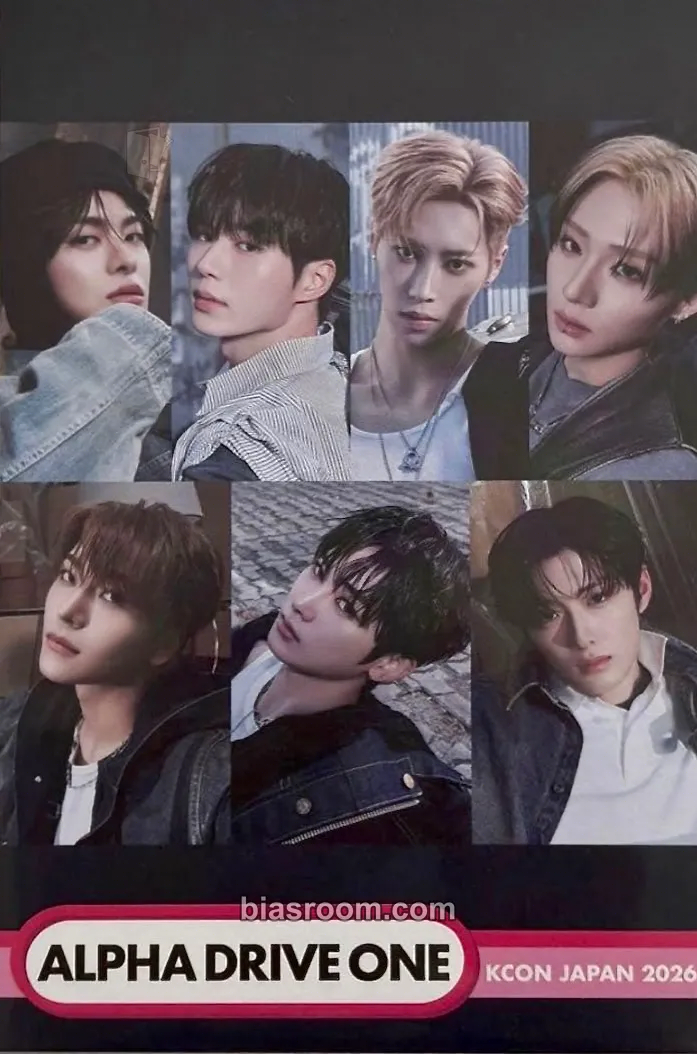 KCON 2026 (Japan & LA) Photocard - ALPHA DRIVE ONE - ALPHA DRIVE ONE K-pop photocard