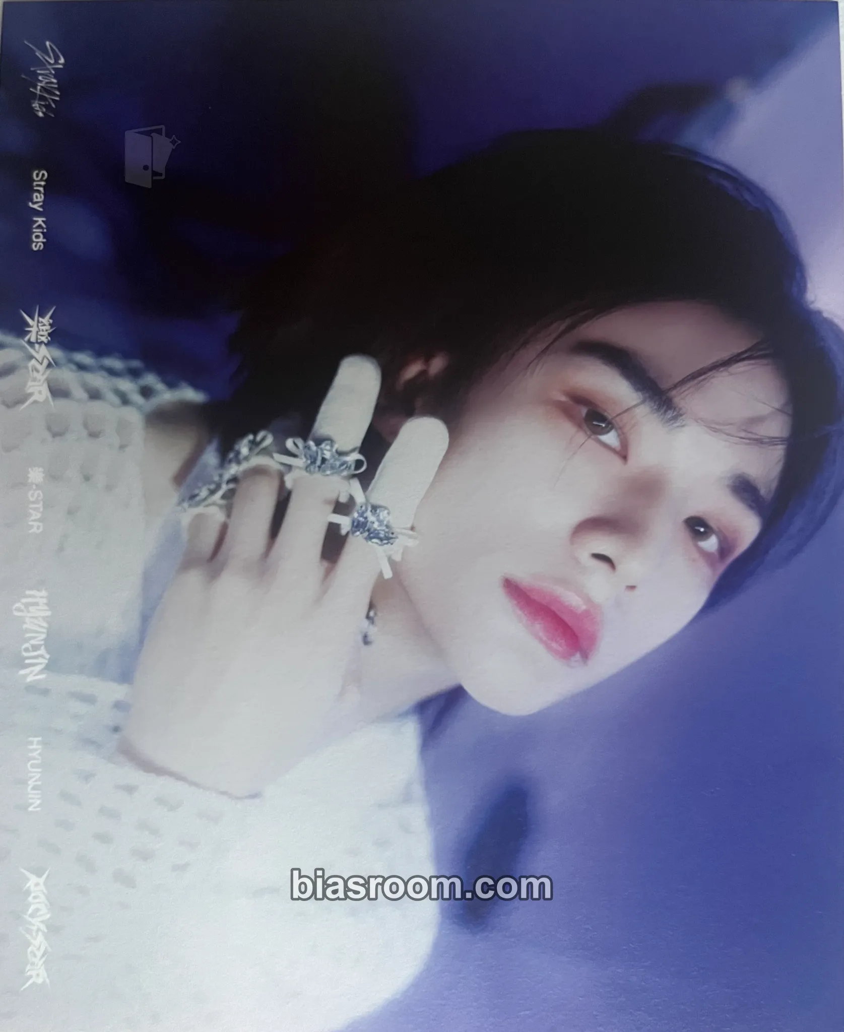 Hyunjin Rock-Star Photocard - Stray Kids - Stray Kids K-pop photocard