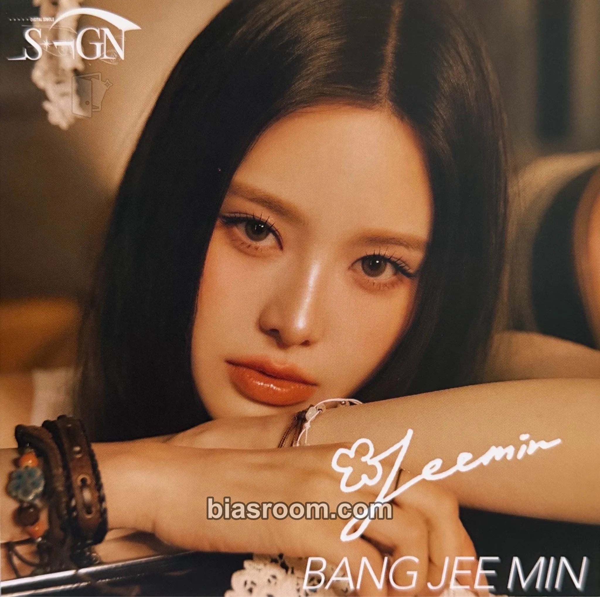 Bang Jeemin SIGN Photocard - izna - izna K-pop photocard