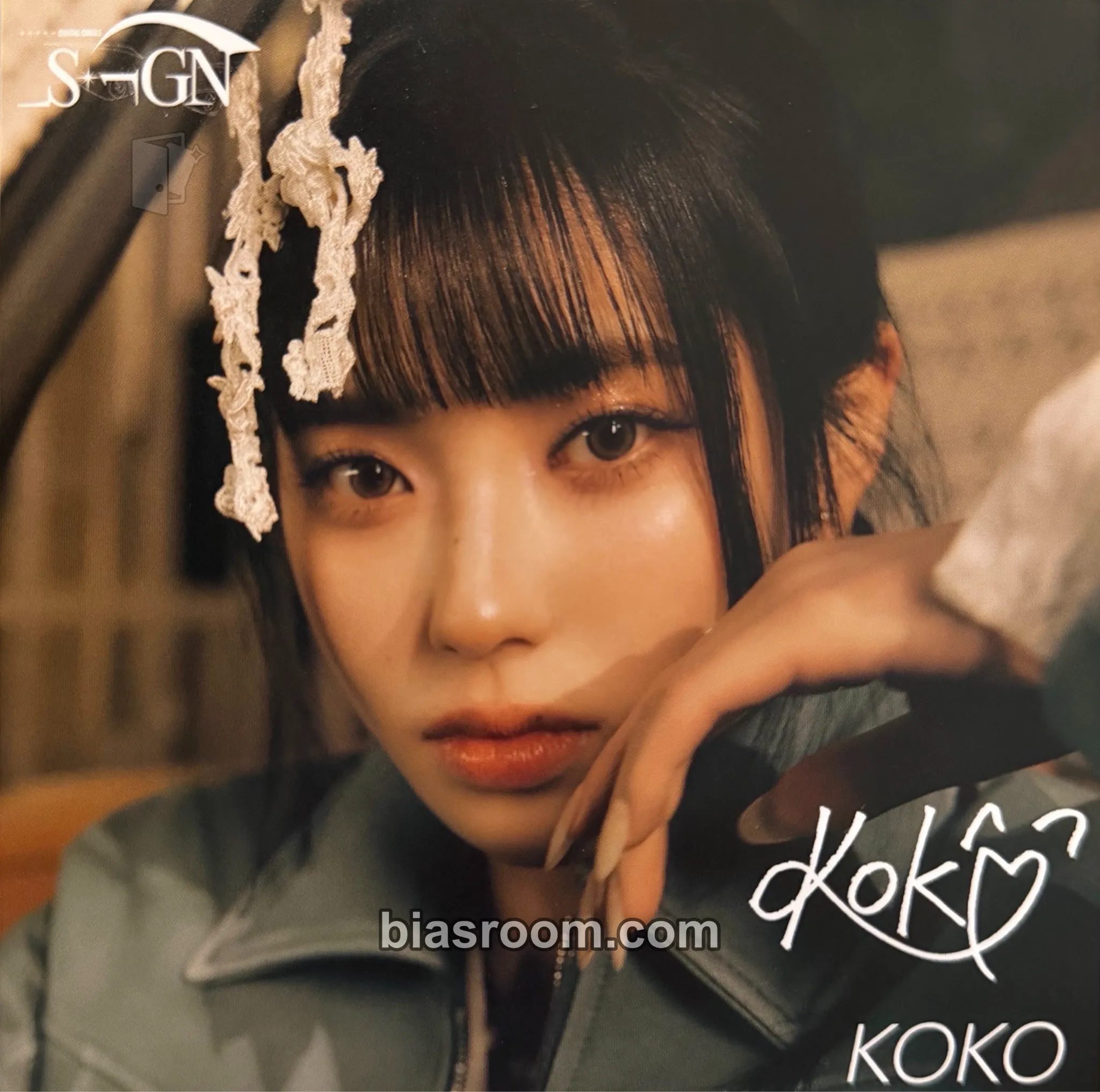 Koko SIGN Photocard - izna - izna K-pop photocard