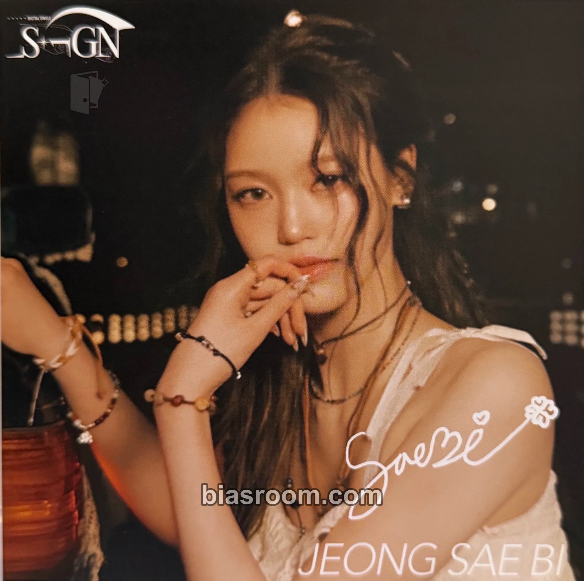 Jeong Saebi SIGN Photocard - izna - izna K-pop photocard