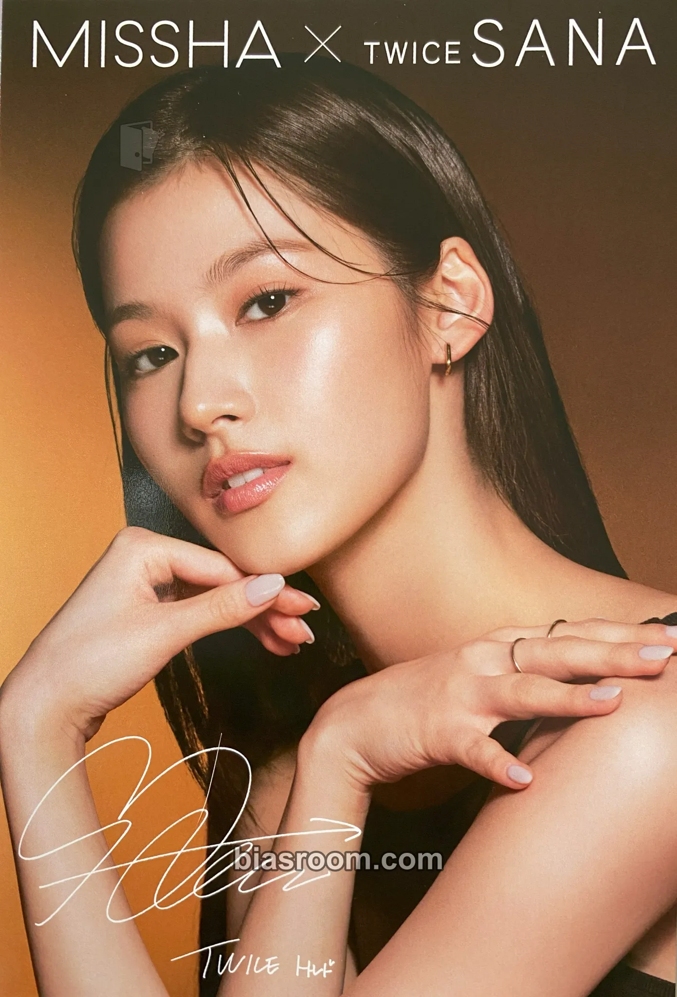 Sana SANA x MISSHA Photocard - TWICE - TWICE K-pop photocard