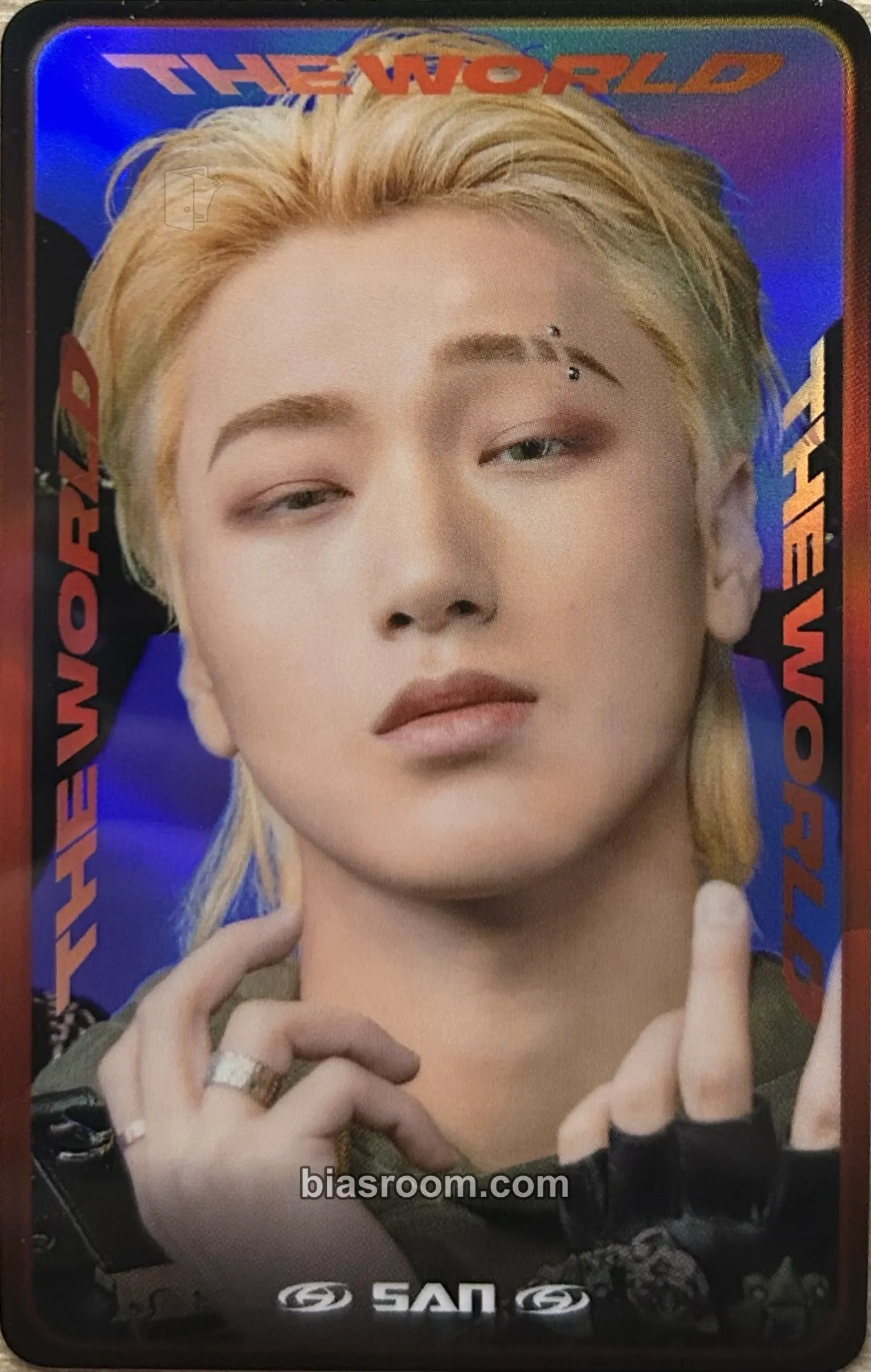 San Higher Timepiece × ATEEZ Photocard - ATEEZ - ATEEZ K-pop photocard