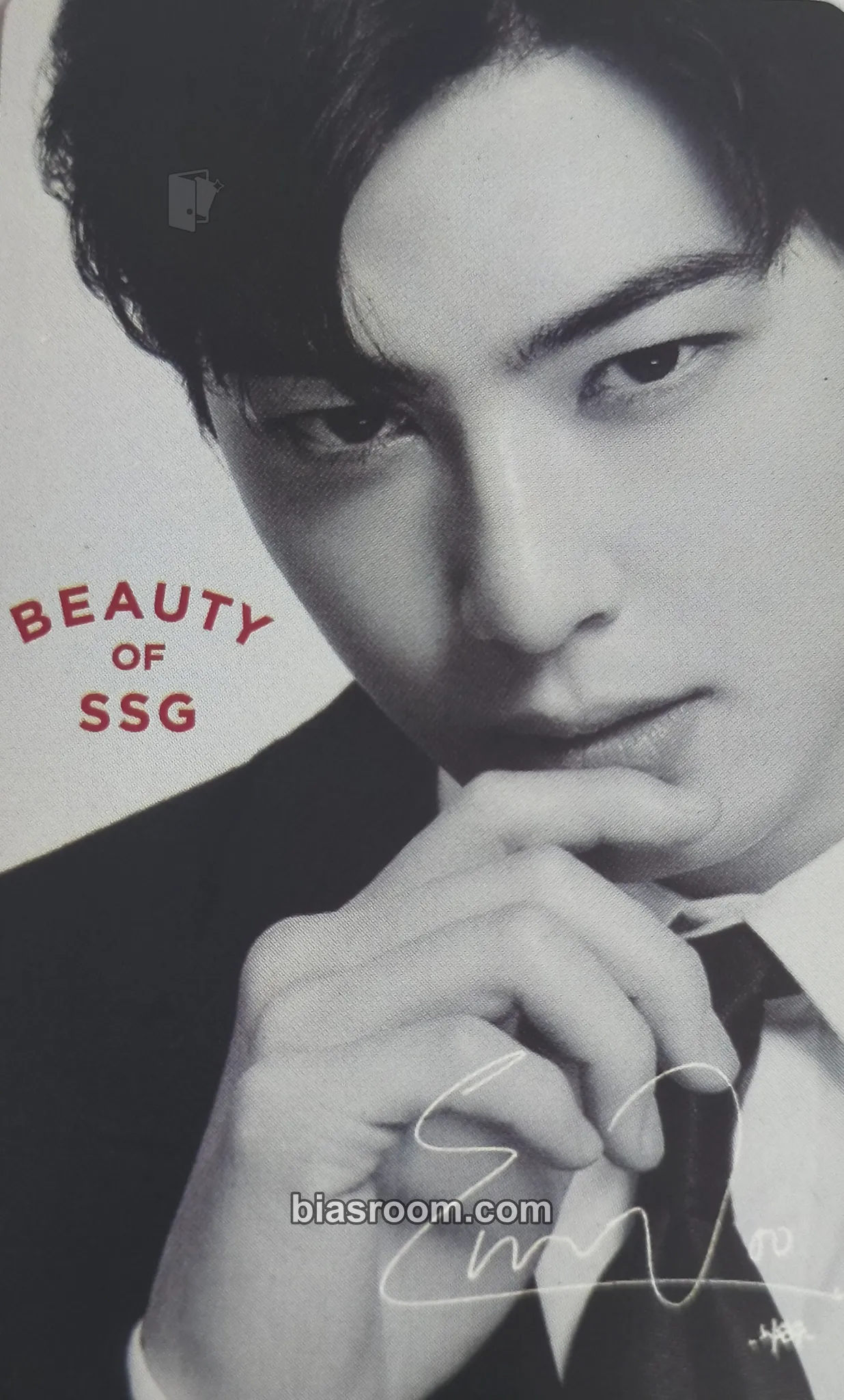 Cha Eun-woo Cha Eun-woo x Beauty of SSG Photocard - ASTRO - ASTRO K-pop photocard