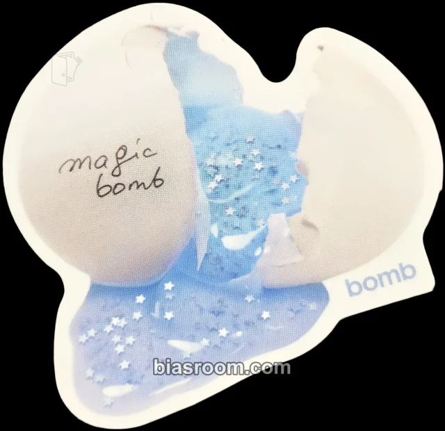 ILLIT - bomb Album album inclusion sticker pink bomb version star bomb version magic bomb version
