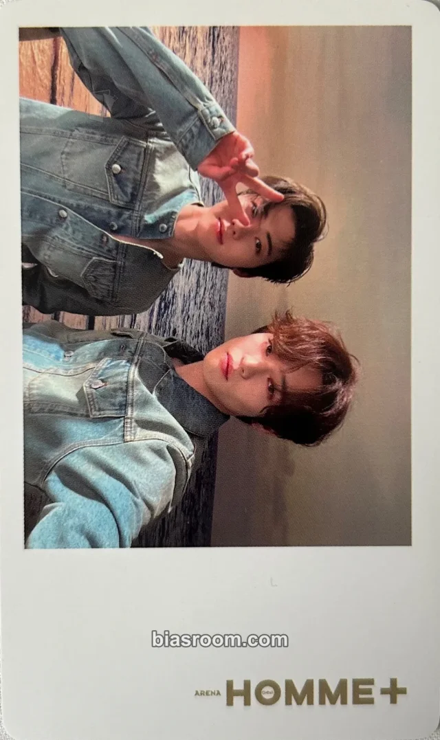 NCT - Jaemin & Chenle - ARENA HOMME+ China June 2023 Other magazine horizontal polaroid