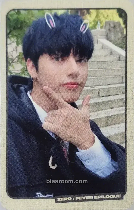 Wooyoung ZERO : FEVER EPILOGUE Photocard - ATEEZ - ATEEZ K-pop photocard