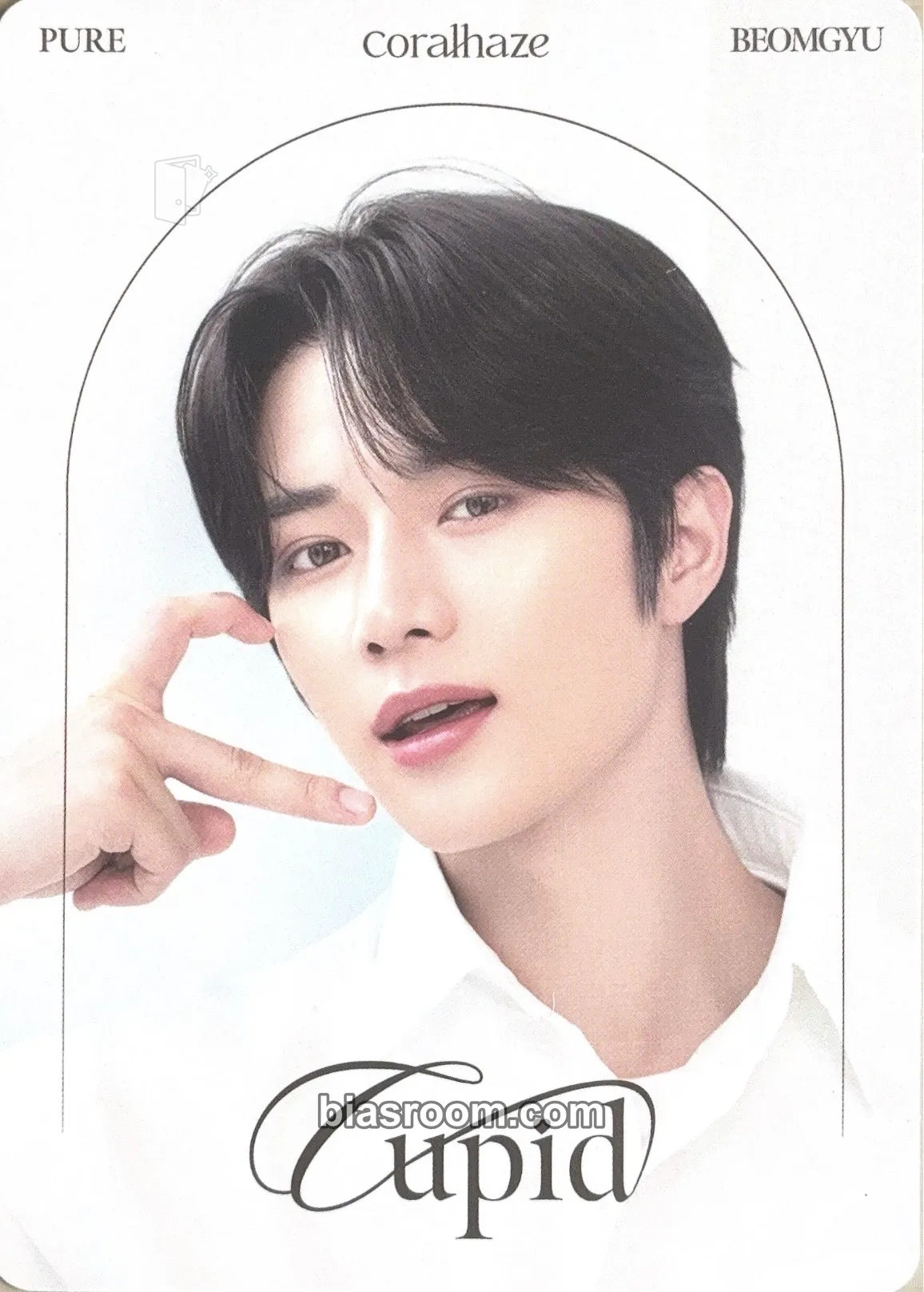 Beomgyu Coralhaze Photocard - TOMORROW X TOGETHER - TOMORROW X TOGETHER K-pop photocard