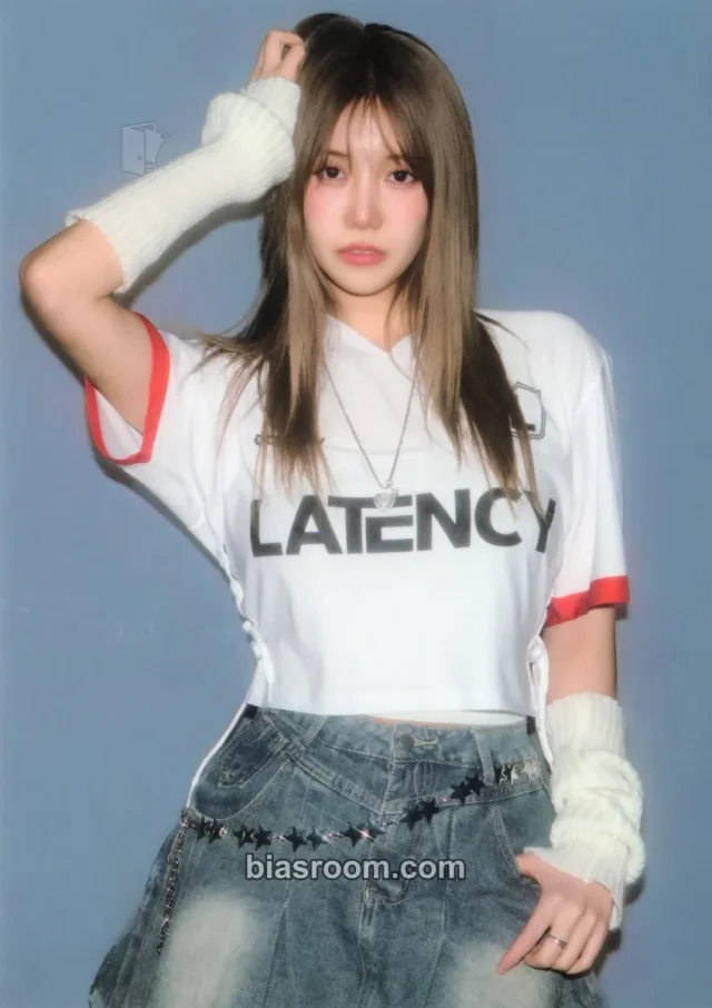 Latency - Haeun - LATE O’ CLOCK Album album inclusion postcard version