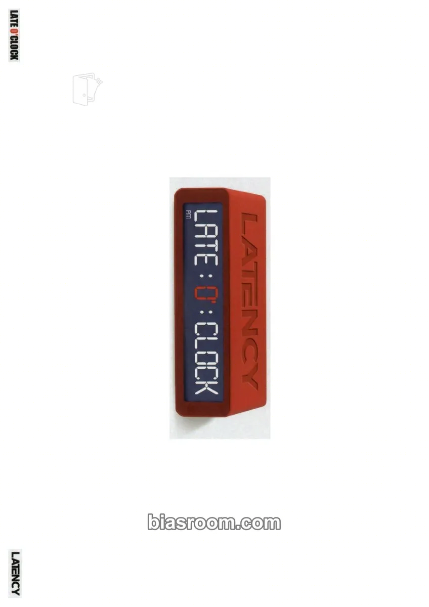 LATE O’ CLOCK Photocard - Latency - Latency K-pop photocard