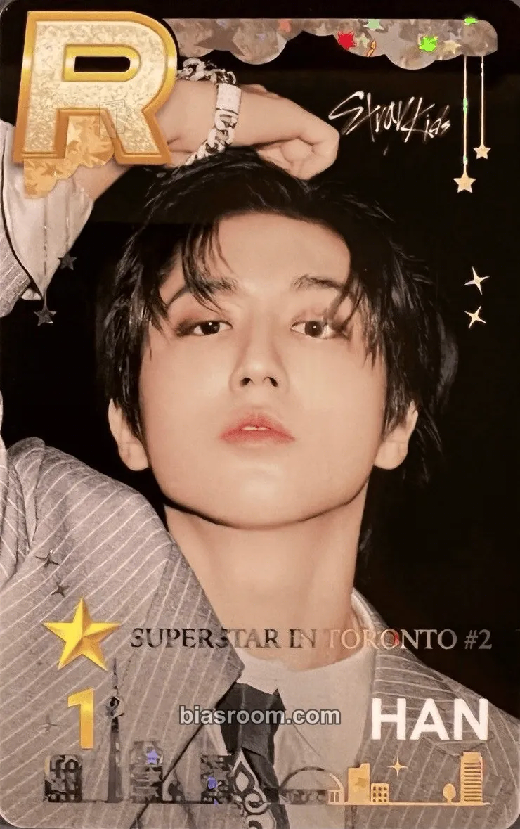 HAN SuperStar JYP (Pop-Ups Only) Photocard - Stray Kids - Stray Kids K-pop photocard