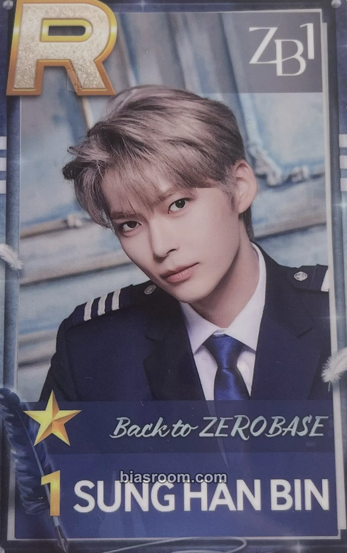 Hanbin Superstar Wakeone Photocard - ZEROBASEONE - ZEROBASEONE K-pop photocard