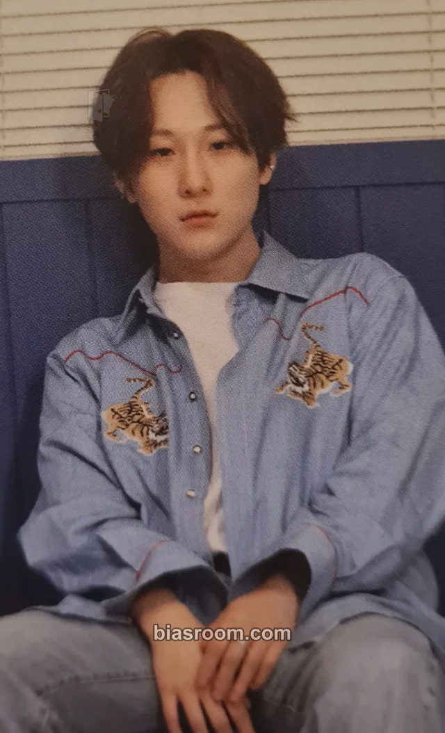 Ω W24 - Aaron - The white album Album album photocard
