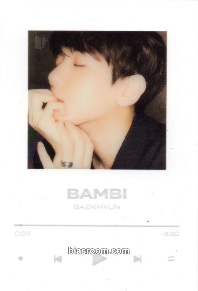Baekhyun Bambi Photocard - EXO - EXO K-pop photocard