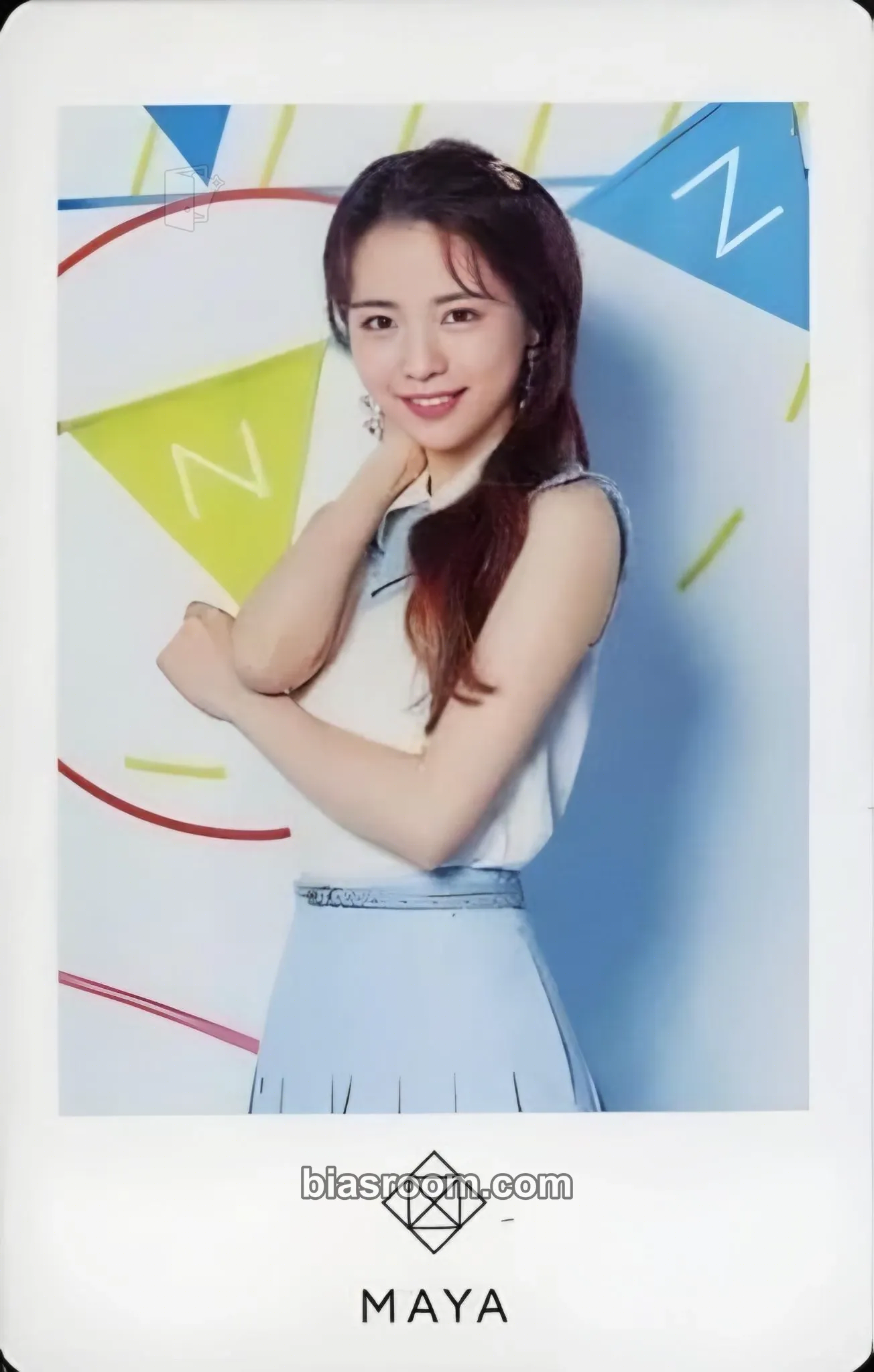 Maya Niziu JYP Japan 2021 pop up store Photocard - NiziU - NiziU K-pop photocard