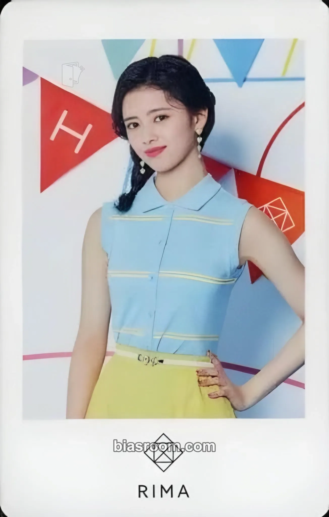 Rima Niziu JYP Japan 2021 pop up store Photocard - NiziU - NiziU K-pop photocard