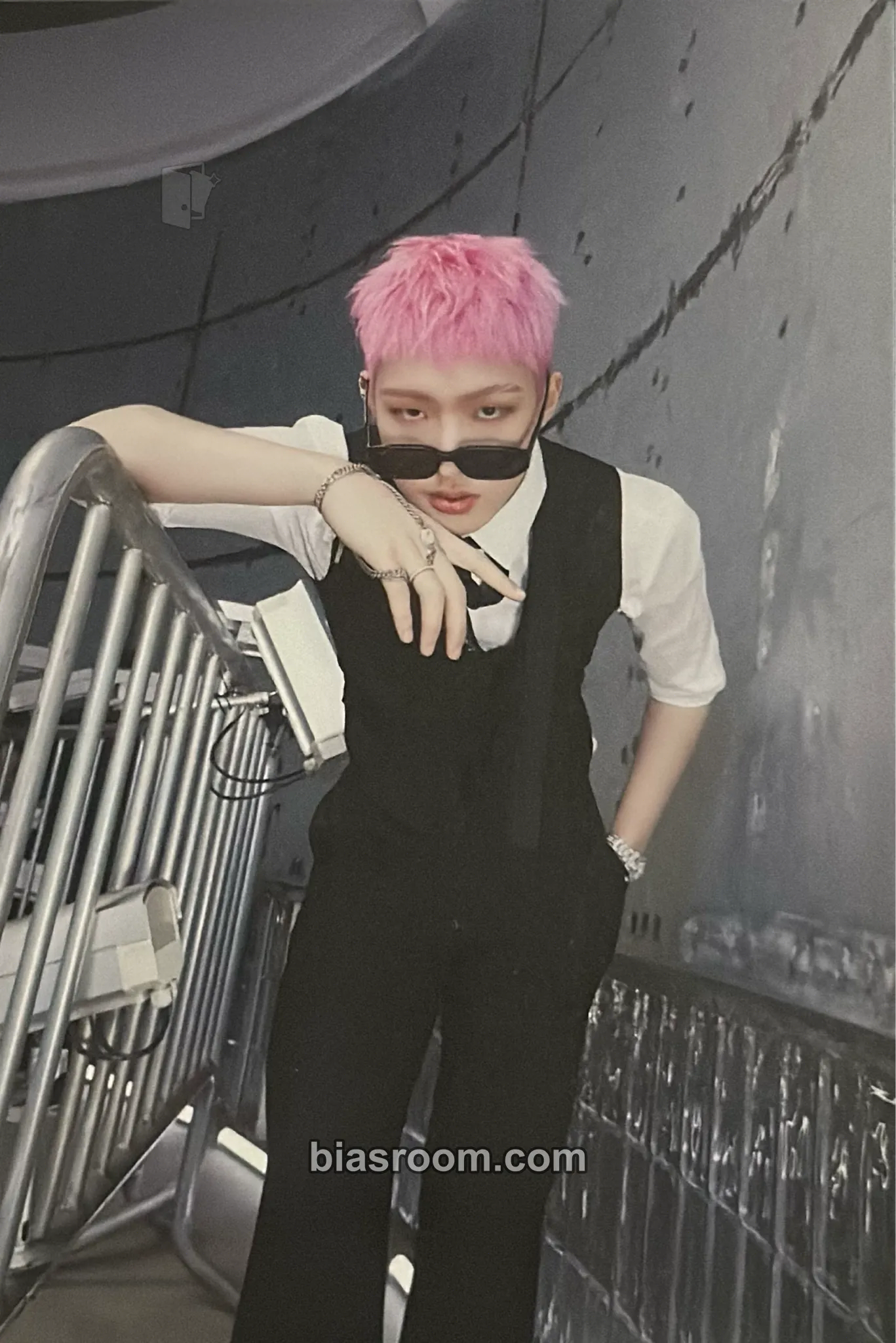 Mingi POP-UP: THE WORLD EP.2 : OUTLAW (Everline) Photocard - ATEEZ - ATEEZ K-pop photocard