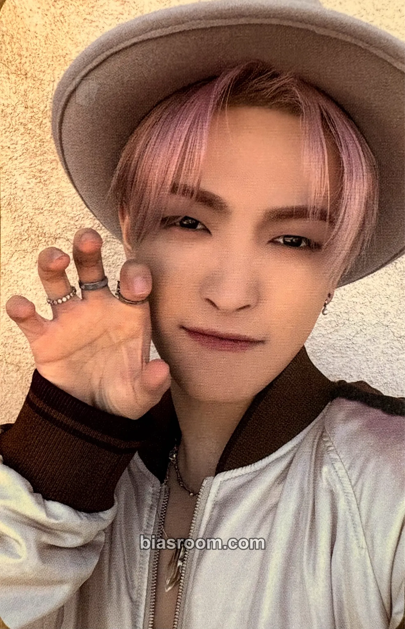 Hongjoong POP-UP: GOLDEN HOUR : Part 1 (Soundwave) Photocard - ATEEZ - ATEEZ K-pop photocard