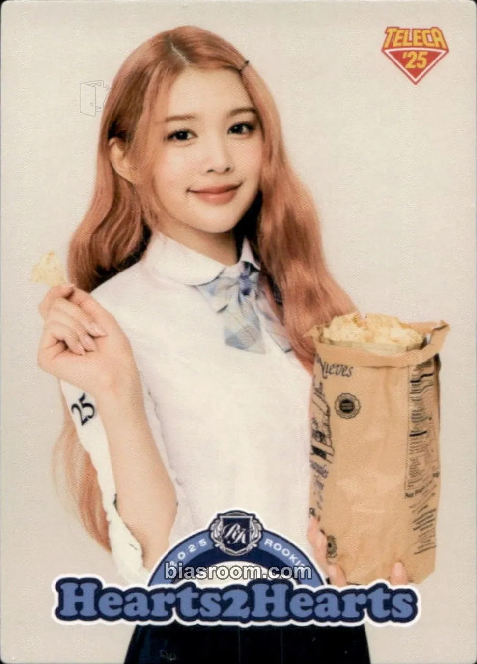 A-na TELECA 2025 Kpop Rookie Photocard - Hearts2Hearts - Hearts2Hearts K-pop photocard