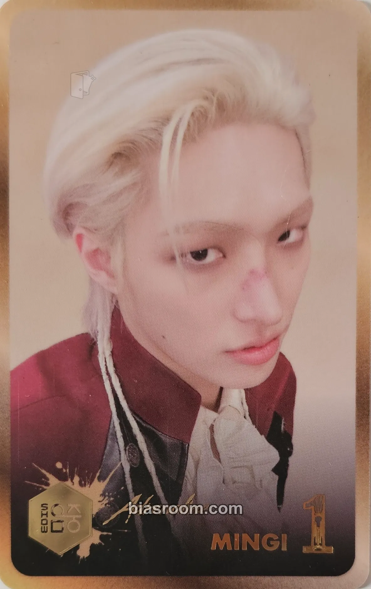 Mingi Higher Timepiece × ATEEZ Photocard - ATEEZ - ATEEZ K-pop photocard