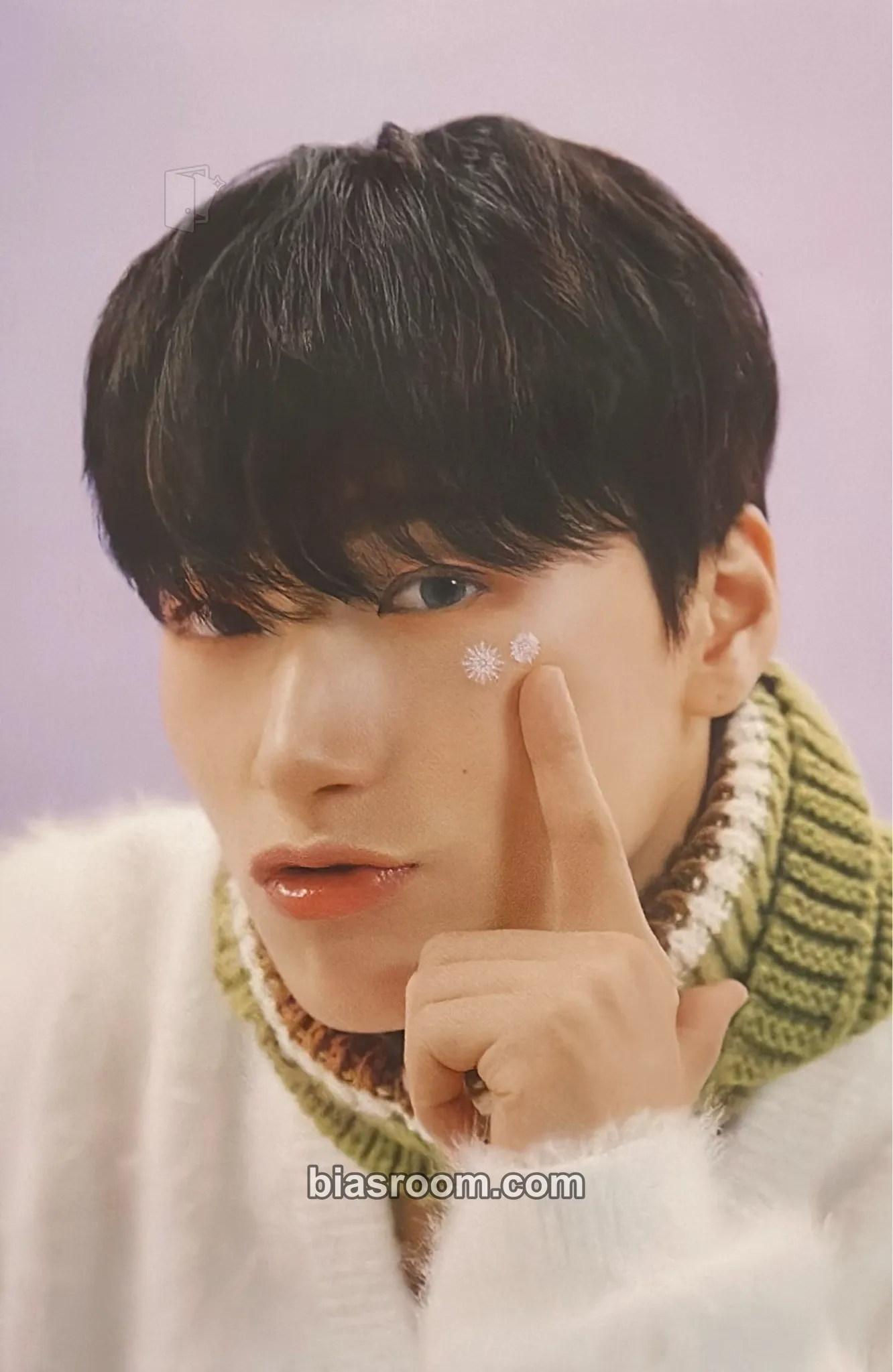 San 8M1S Snowman Factory Photocard - ATEEZ - ATEEZ K-pop photocard
