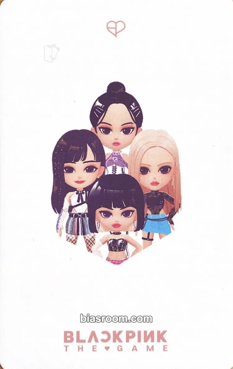 THE GIRLS (BLACKPINK THE GAME OST) Photocard - BLACKPINK - BLACKPINK K-pop photocard