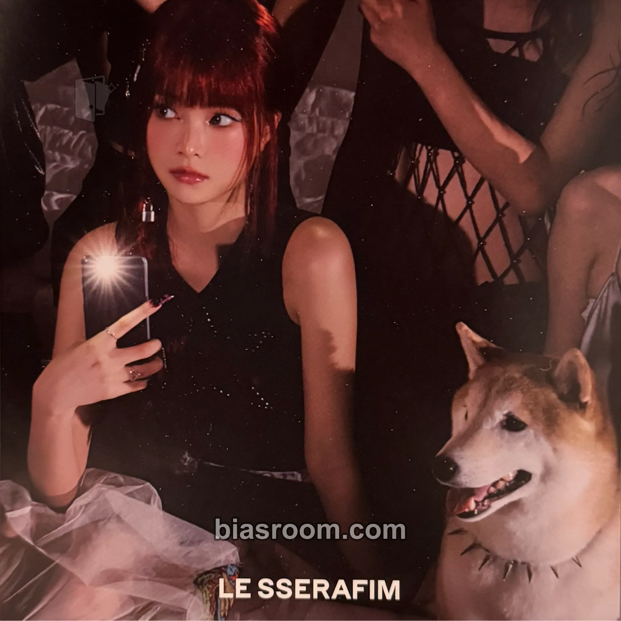 Hong Eunchae CRAZY Photocard - LE SSERAFIM - LE SSERAFIM K-pop photocard