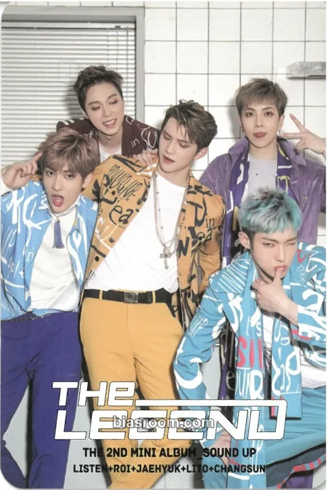 Ω The Legend - Sound Up Album album photocard