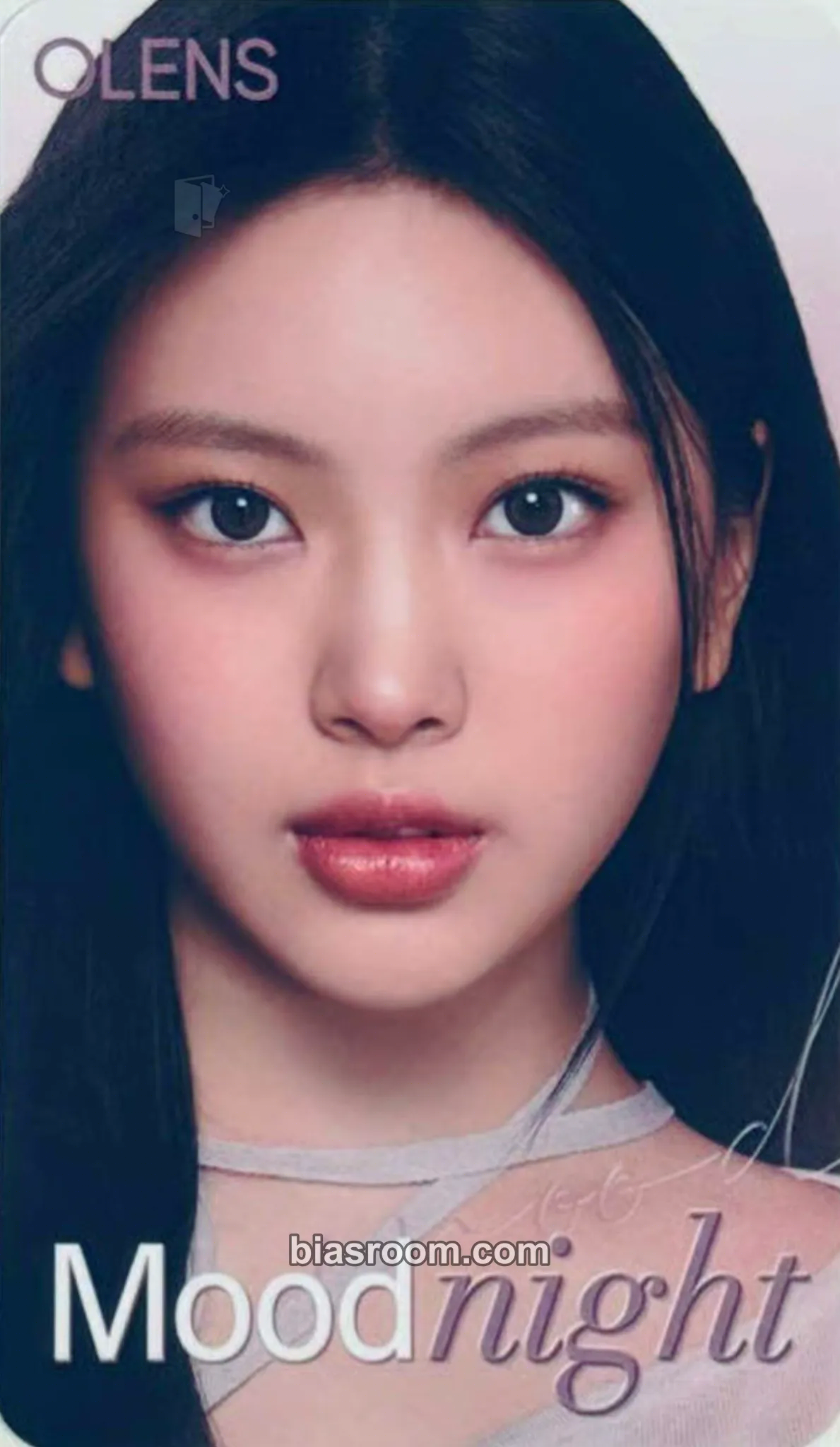 Hyein NewJeans x OLENS Photocard - NewJeans - NewJeans K-pop photocard
