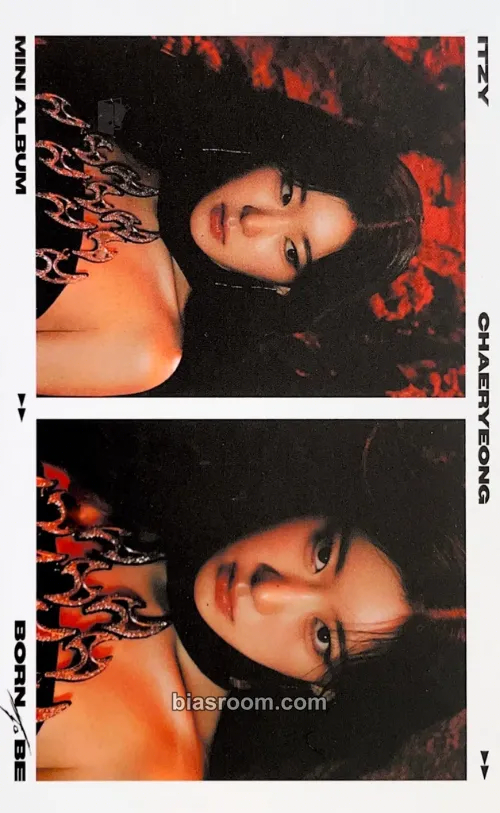 Chaeryeong BORN TO BE Photocard - ITZY - ITZY K-pop photocard