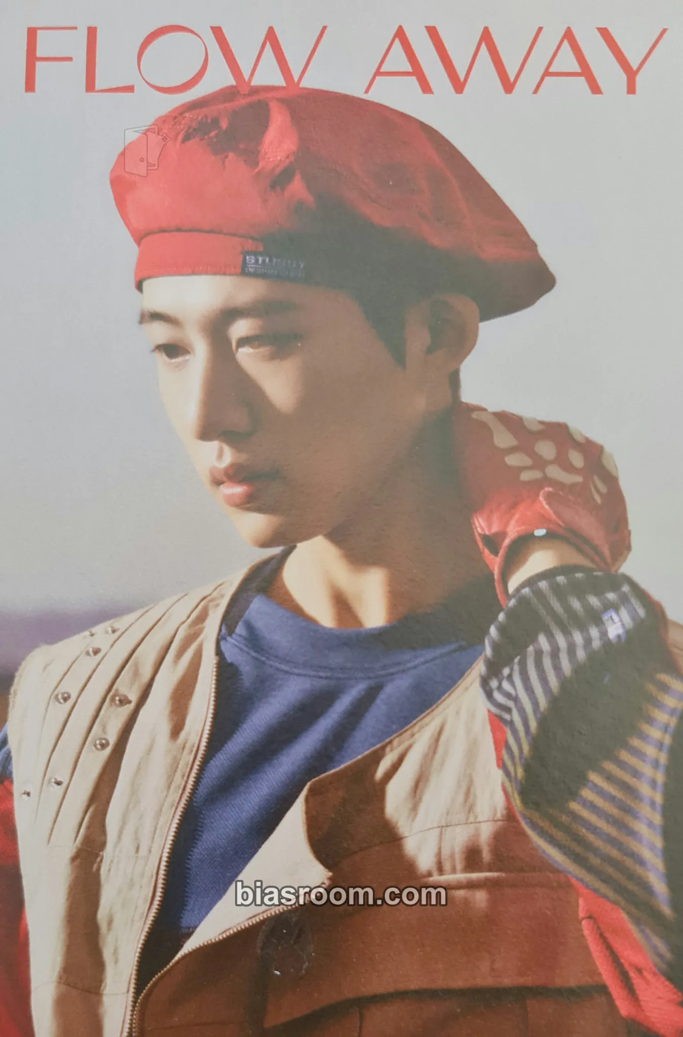 B.I Waterfall Photocard - B.I K-pop photocard
